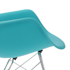 POPfurniture Chaise à bascule POP RAR Turquoise