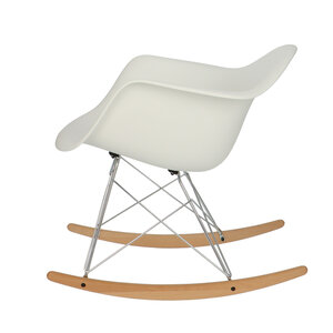 POPfurniture POP Rocking Chair RAR White