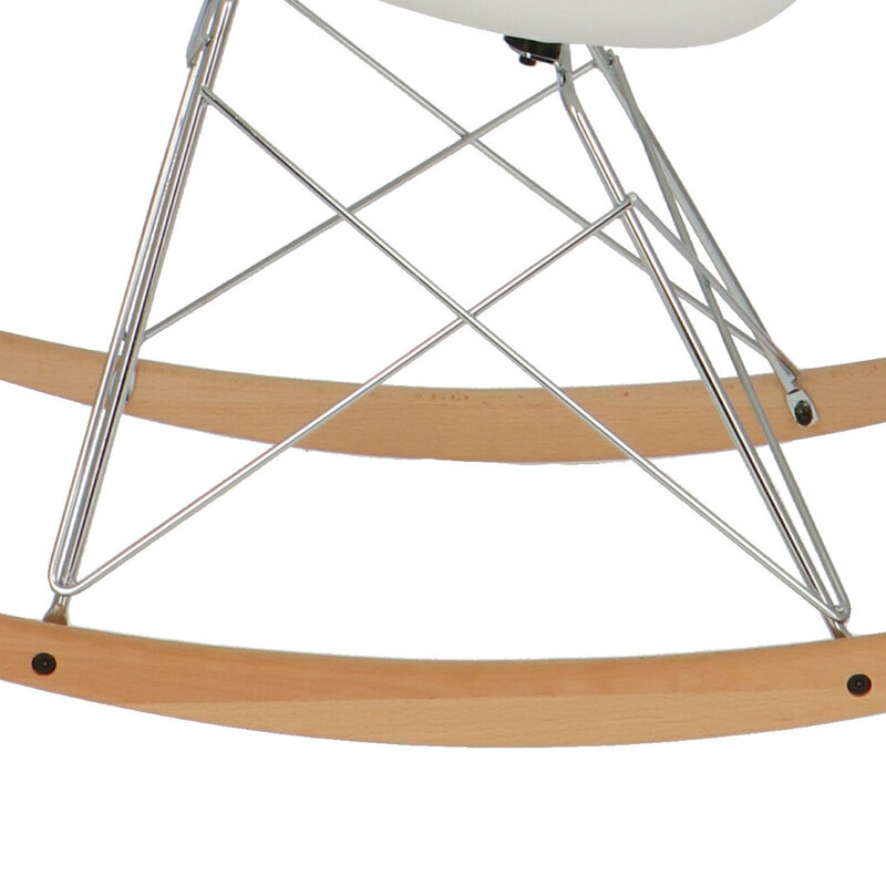 Chaise à bascule POP RAR Blanc POPfurniture Chaise à bascule POP RAR Blanc