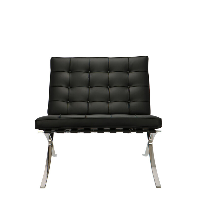 Barcelona chair Chaise Barcelona Premium Noir