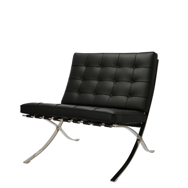 Barcelona chair Chaise Barcelona Premium Noir