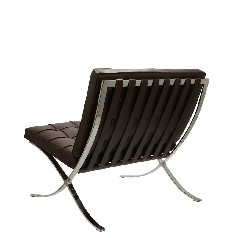 Barcelona Chair Premium Brun Barcelona chair Barcelona Chair Premium Brun