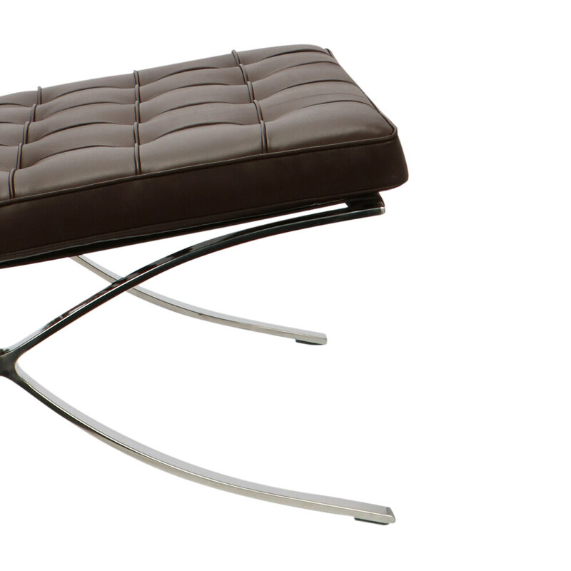 Chaise Barcelona Premium Marron Barcelona chair Chaise Barcelona Premium Marron