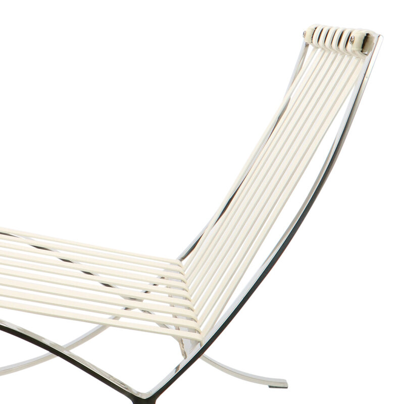 Barcelona chair Chaise Barcelona Premium Crème