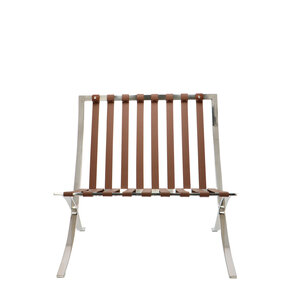 Barcelona chair Chaise Barcelona Premium Cognac