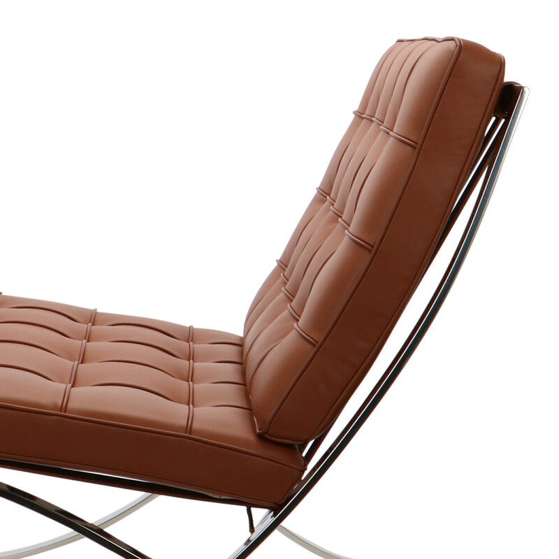 Barcelona chair Chaise Barcelona Premium Cognac