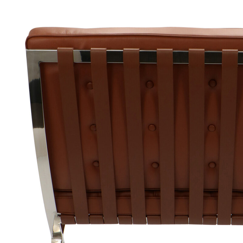 Barcelona chair Chaise Barcelona Premium Cognac