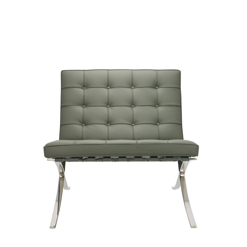 Chaise Barcelona Premium Gris Barcelona chair Chaise Barcelona Premium Gris