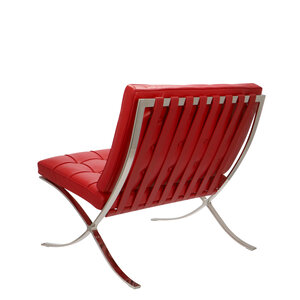 Chaise Barcelona Premium Rouge Barcelona chair Chaise Barcelona Premium Rouge