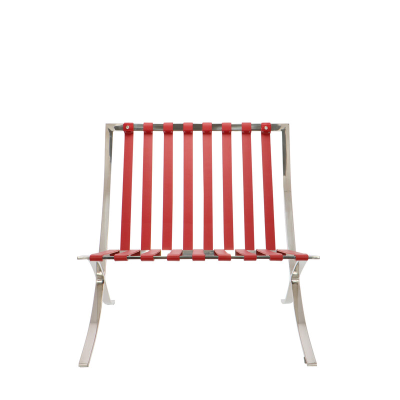 Barcelona Chair Premium Red Barcelona chair Barcelona Chair Premium Red