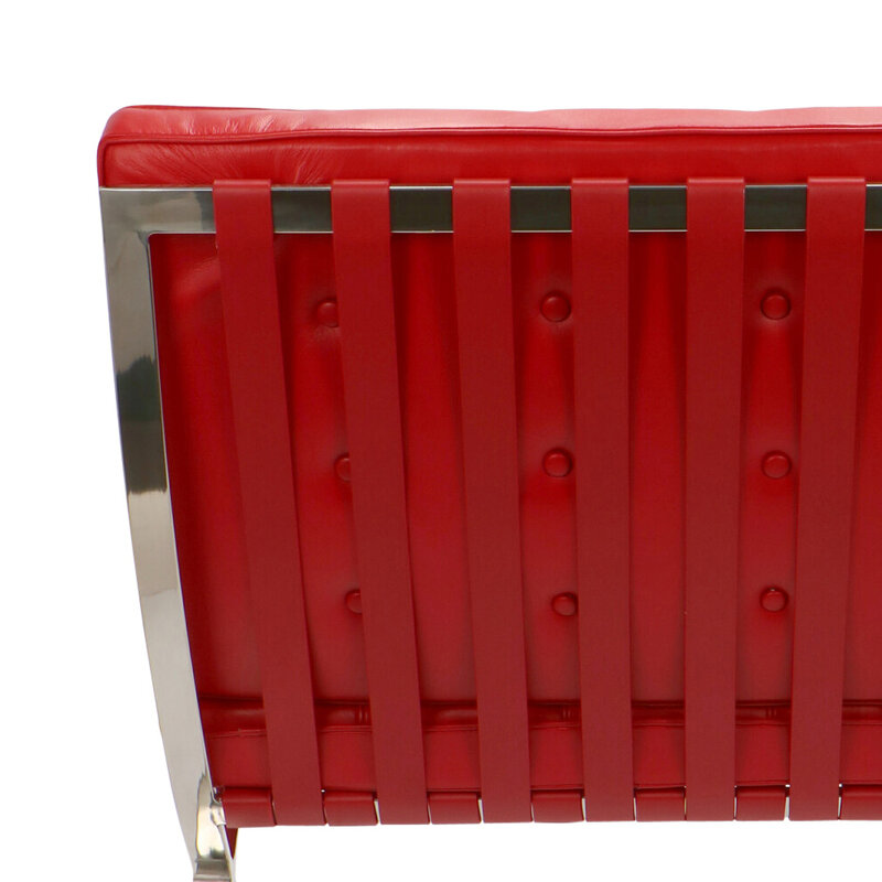 Barcelona Chair Premium Rot Barcelona chair Barcelona Chair Premium Rot