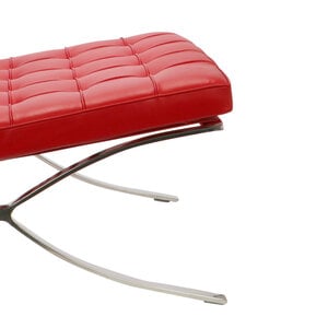 Chaise Barcelona Premium Rouge Barcelona chair Chaise Barcelona Premium Rouge