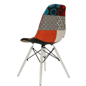 POP Stol DSW Vit Bas Patchwork POPfurniture POP Stol DSW Vit Bas Patchwork