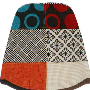 POPfurniture POP Stuhl DSW Weißes Untergestell Patchwork