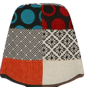 POPfurniture POP Chair DSW Dark Base Patchwork