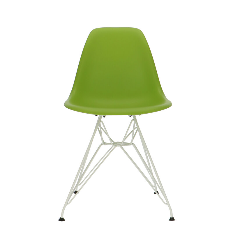POPfurniture POP Chair DSR White Base Green