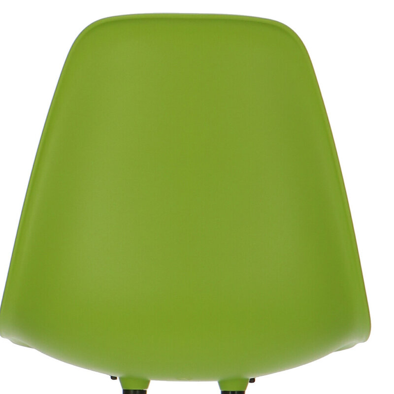 POPfurniture POP Chair DSR White Base Green