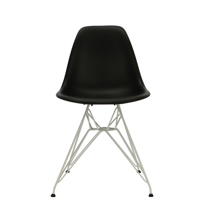 POPfurniture POP Chair DSR White Base Black