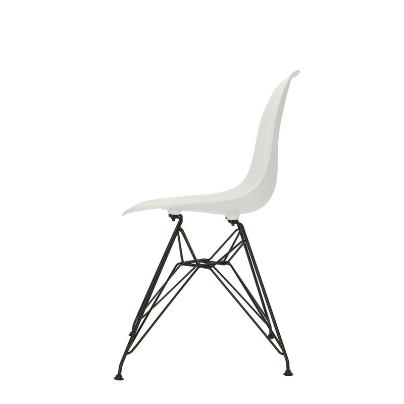 POPfurniture POP Stol DSR Svart Bas Vit