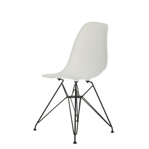 POPfurniture POP Chair DSR Black Base White