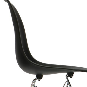 Chaise POP DSR Noir POPfurniture Chaise POP DSR Noir