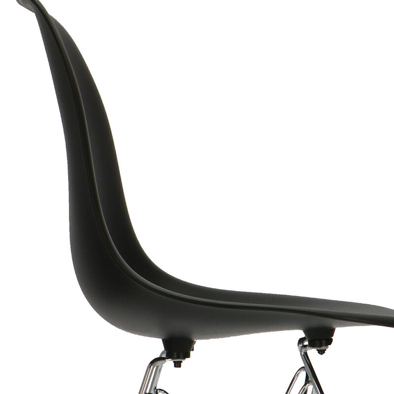 Chaise POP DSR Noir POPfurniture Chaise POP DSR Noir