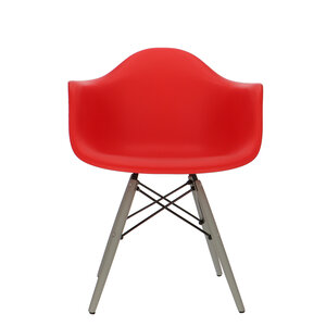 POPfurniture POP Chair DAW Grey Base Red