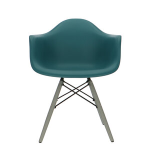 POPfurniture POP Chair DAW Grey Base Petrol Blue
