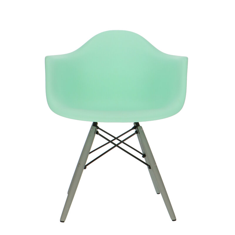 POP Stuhl DAW Graues Untergestell Minzgrün POPfurniture POP Stuhl DAW Graues Untergestell Minzgrün