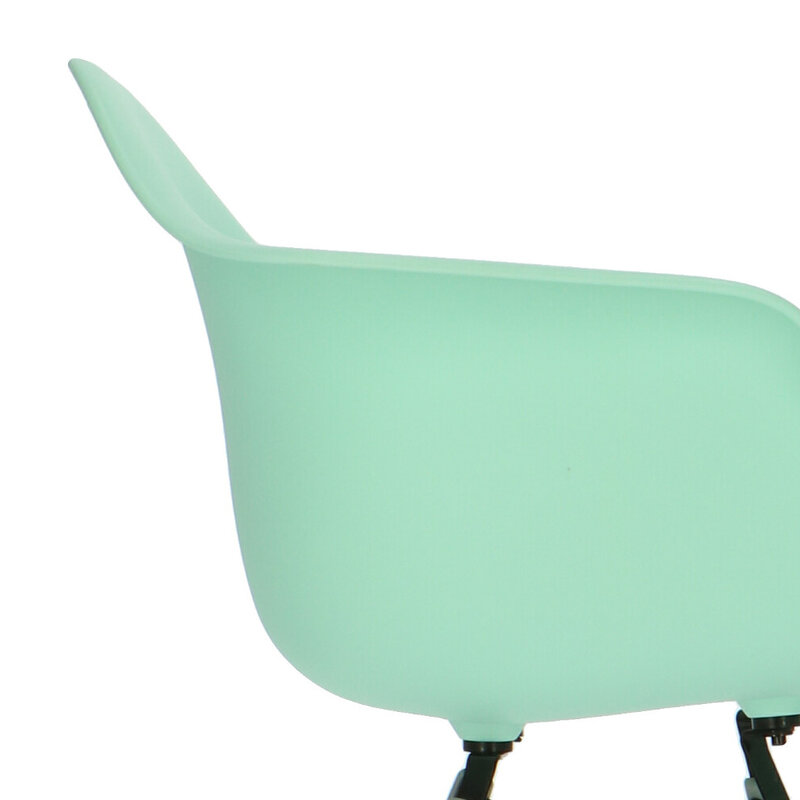 POPfurniture POP Chair DAW Grey Base Mint Green
