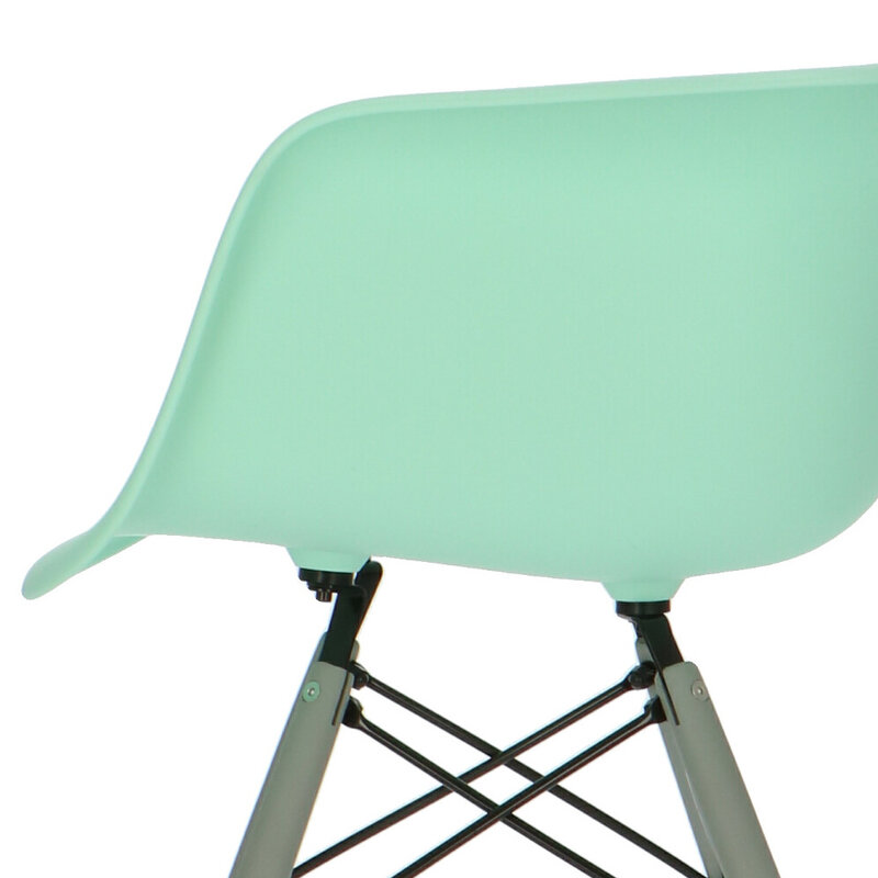 POP Stol DAW Grå Chassis Mint Grøn POPfurniture POP Stol DAW Grå Chassis Mint Grøn