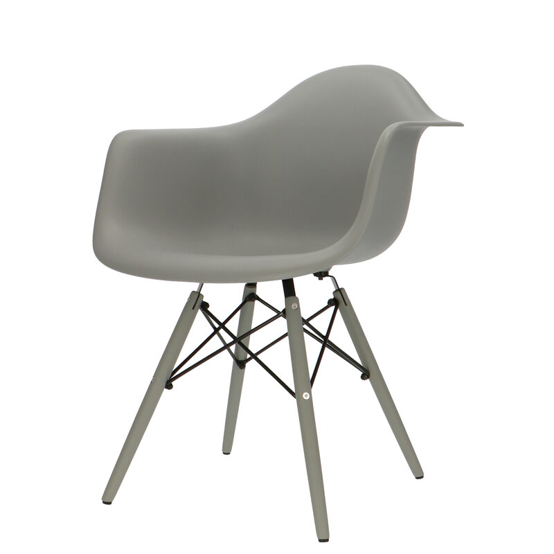 Chaise POP DAW Pieds Gris Gris POPfurniture Chaise POP DAW Pieds Gris Gris