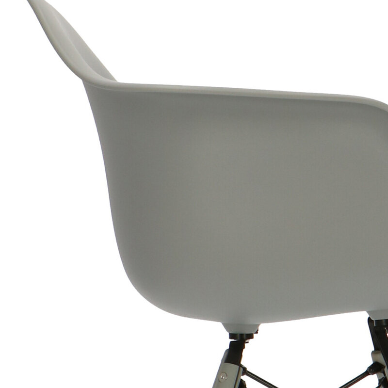 POPfurniture POP Stuhl DAW Graues Untergestell Grau