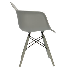 POPfurniture POP Chair DAW Grey Base Grey