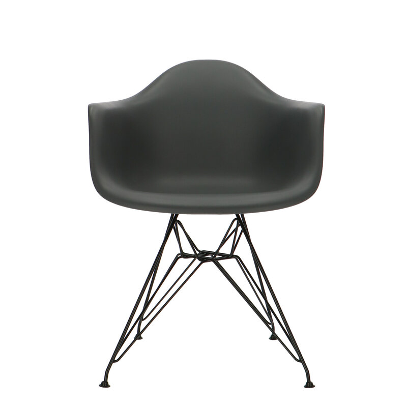 POPfurniture POP Stuhl DAR Schwarzes Untergestell Anthrazit