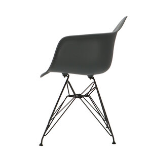 POPfurniture POP Stuhl DAR Schwarzes Untergestell Anthrazit