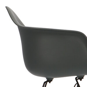 POPfurniture POP Stol DAR Svart Bas Antracit