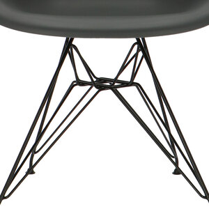 POPfurniture POP Stol DAR Svart Bas Antracit