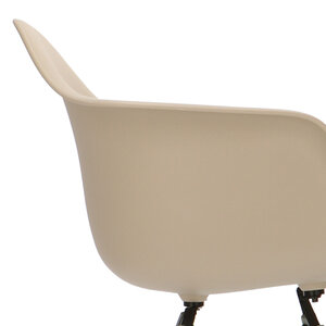 POPfurniture POP Chair DAW Grey Base Greige