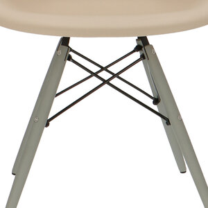 POPfurniture Chaise POP DAW Pieds Gris Greige