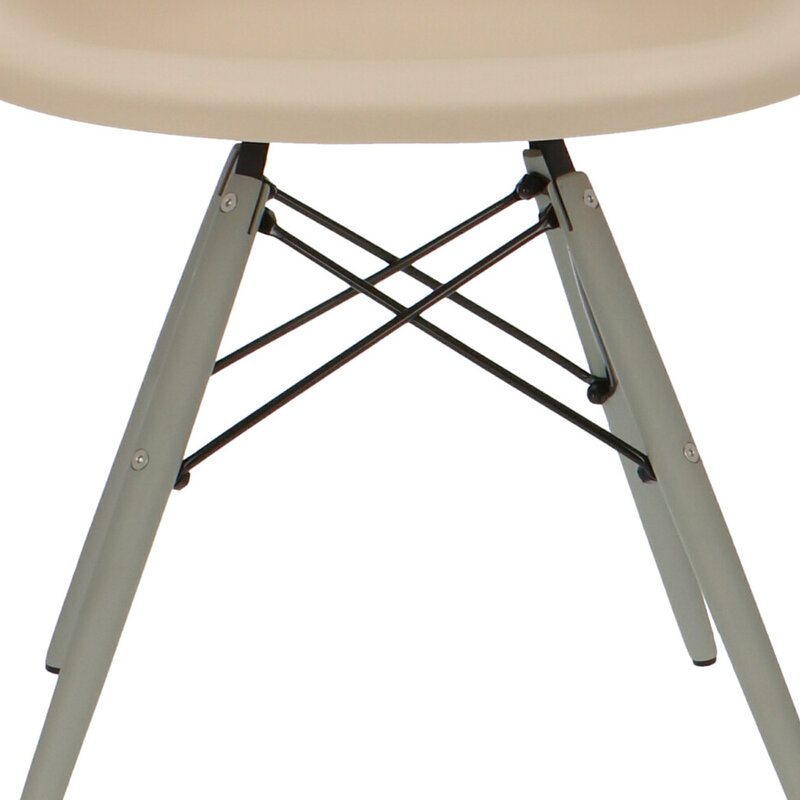 POPfurniture POP Stol DAW Grå Chassis Greige