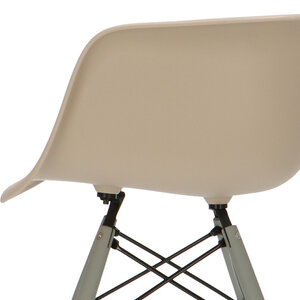 POPfurniture Chaise POP DAW Pieds Gris Greige