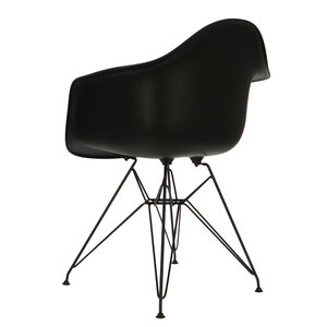POPfurniture POP Chair DAR Black Base Black