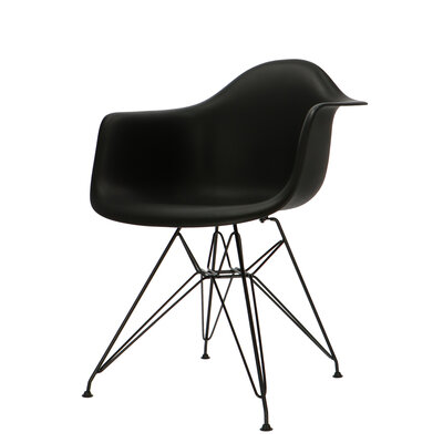 POP Chair DAR Black Base Black