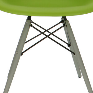 POP Chair DAW Grey Base Green POPfurniture POP Chair DAW Grey Base Green