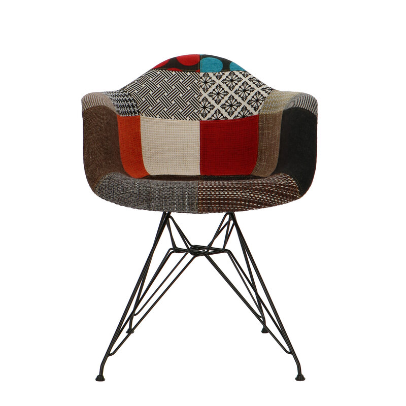 POPfurniture POP Stol DAR Svart Bas Patchwork