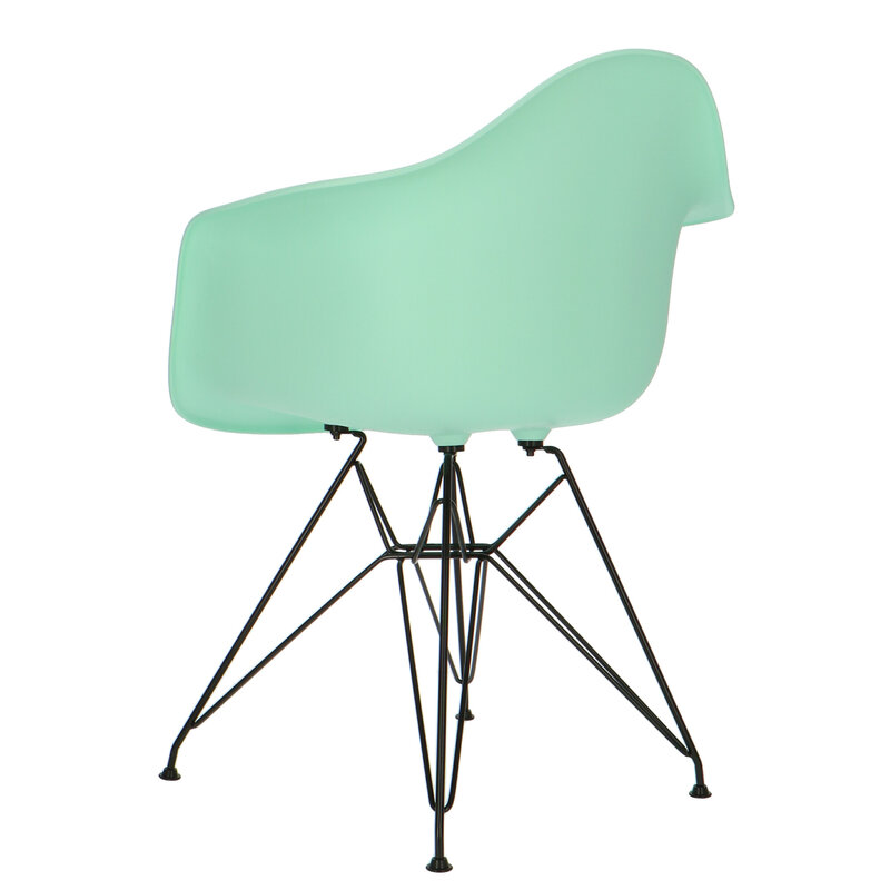 POP Chair DAR Black Base Mint Green POPfurniture POP Chair DAR Black Base Mint Green