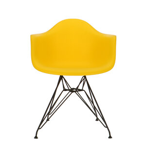 POPfurniture POP Stuhl DAR Schwarzes Untergestell Gelb