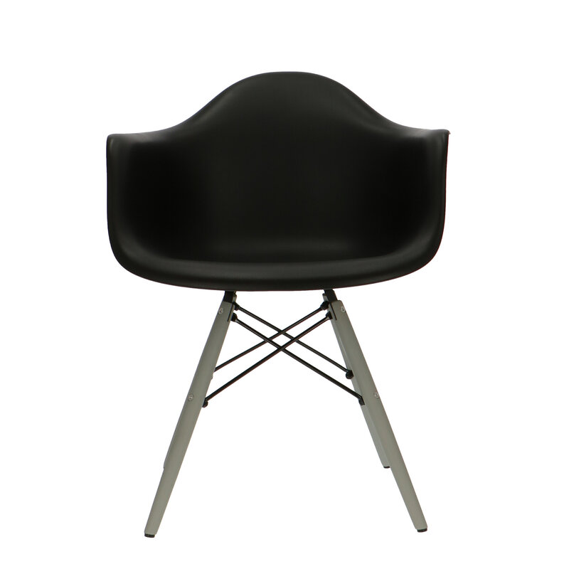 POPfurniture POP Stol DAW Grå Chassis Sort