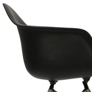 POPfurniture POP Stol DAW Grå Chassis Sort